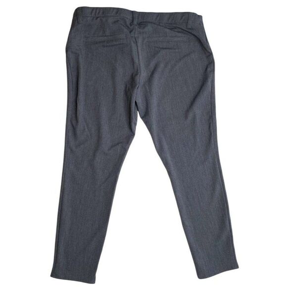 Isabel Maternity Side-Panel Leggings Womens Grey 6 Medium Elastic Comfort Waist‎ - Picture 2 of 10